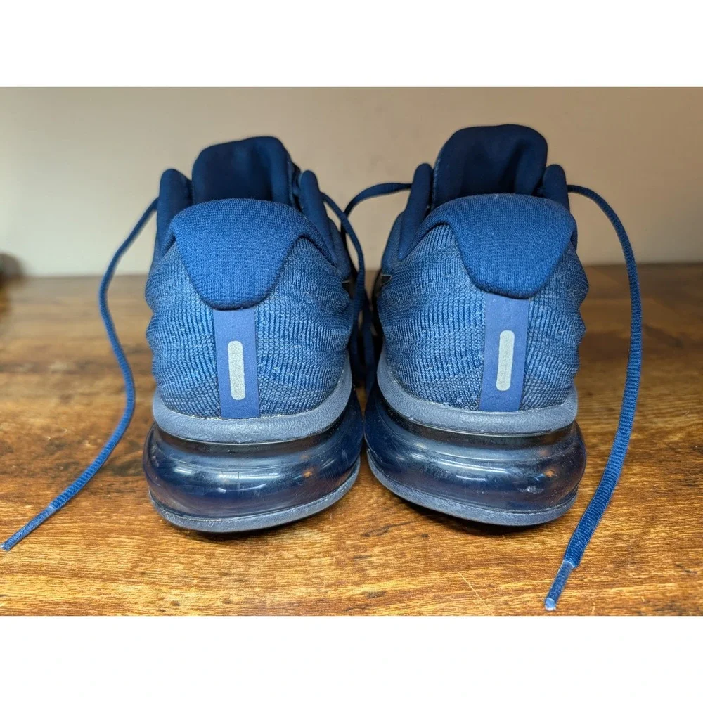 Nike Air Max 2017 Mens Navy Blue Running Shoes Size 8